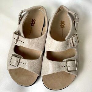 SAS Relaxed Heel Strap Tripad Comfort Sandal Size 7 W